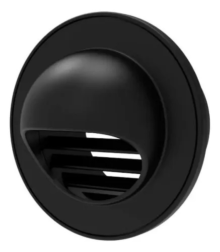 Rejilla con sombrero NEGRO Art.10449